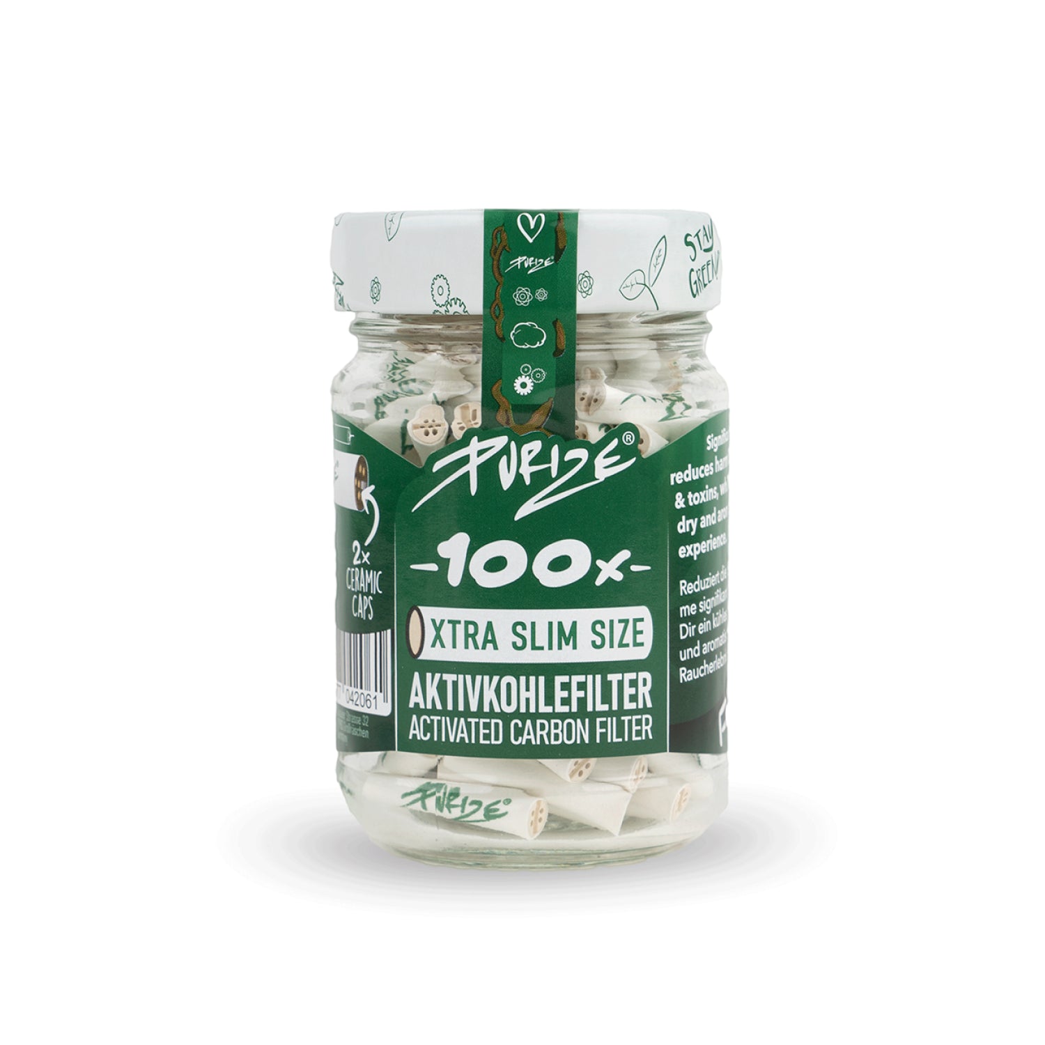 Xtra Slim Size - Glas (100x)