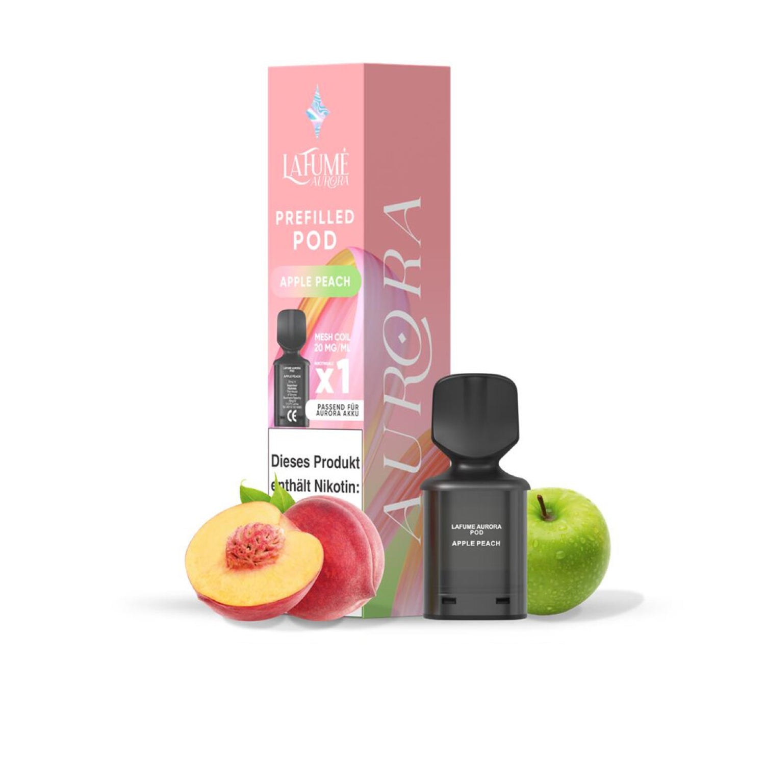 AURORA - Pod - Apple Peach
