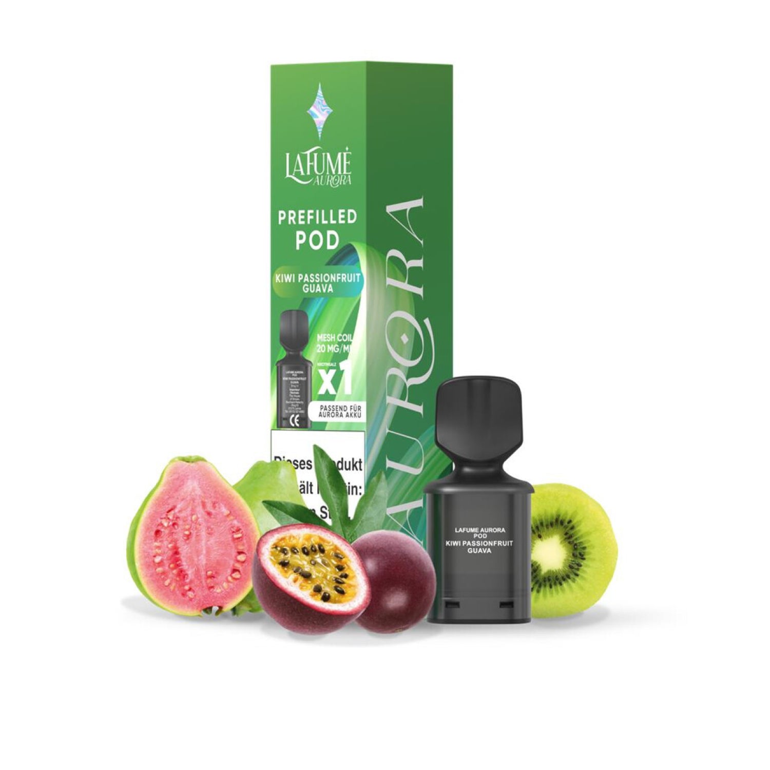 AURORA - Pod - Kiwi Passionfruit Guava