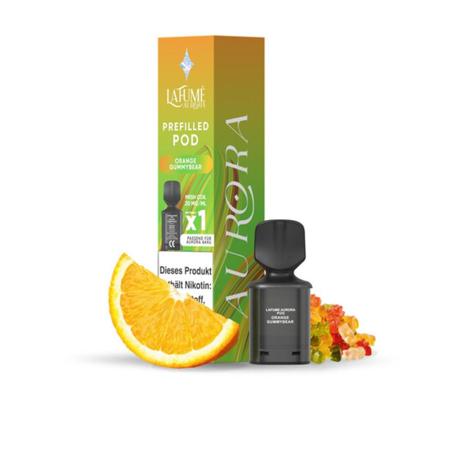 AURORA - Pod - Orange Gummybear